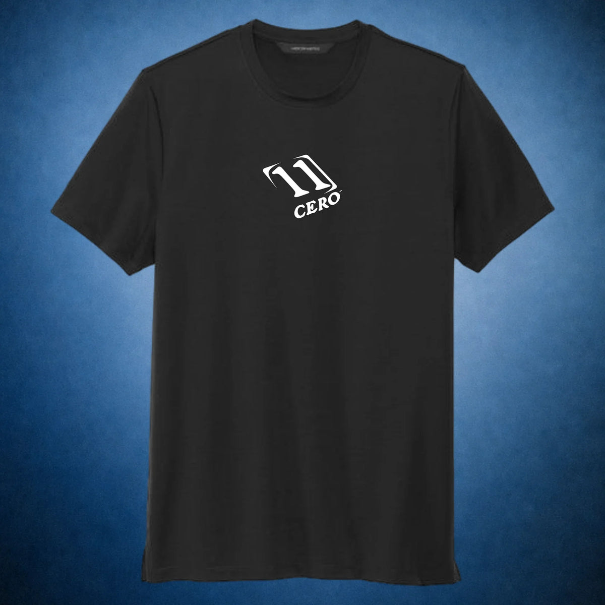 11 Cero Active Home Tee in Black, front