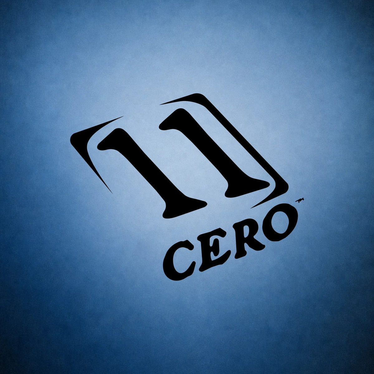 11 Cero mark, black
